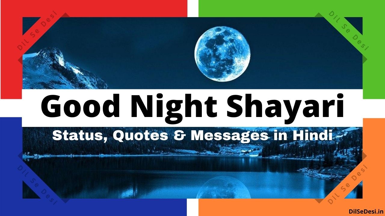 Good Night Shayari and Status