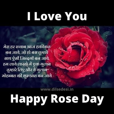 Best Rose Day Shayari For Husband, Wife, Boyfriend, Girlfriend In Hindi