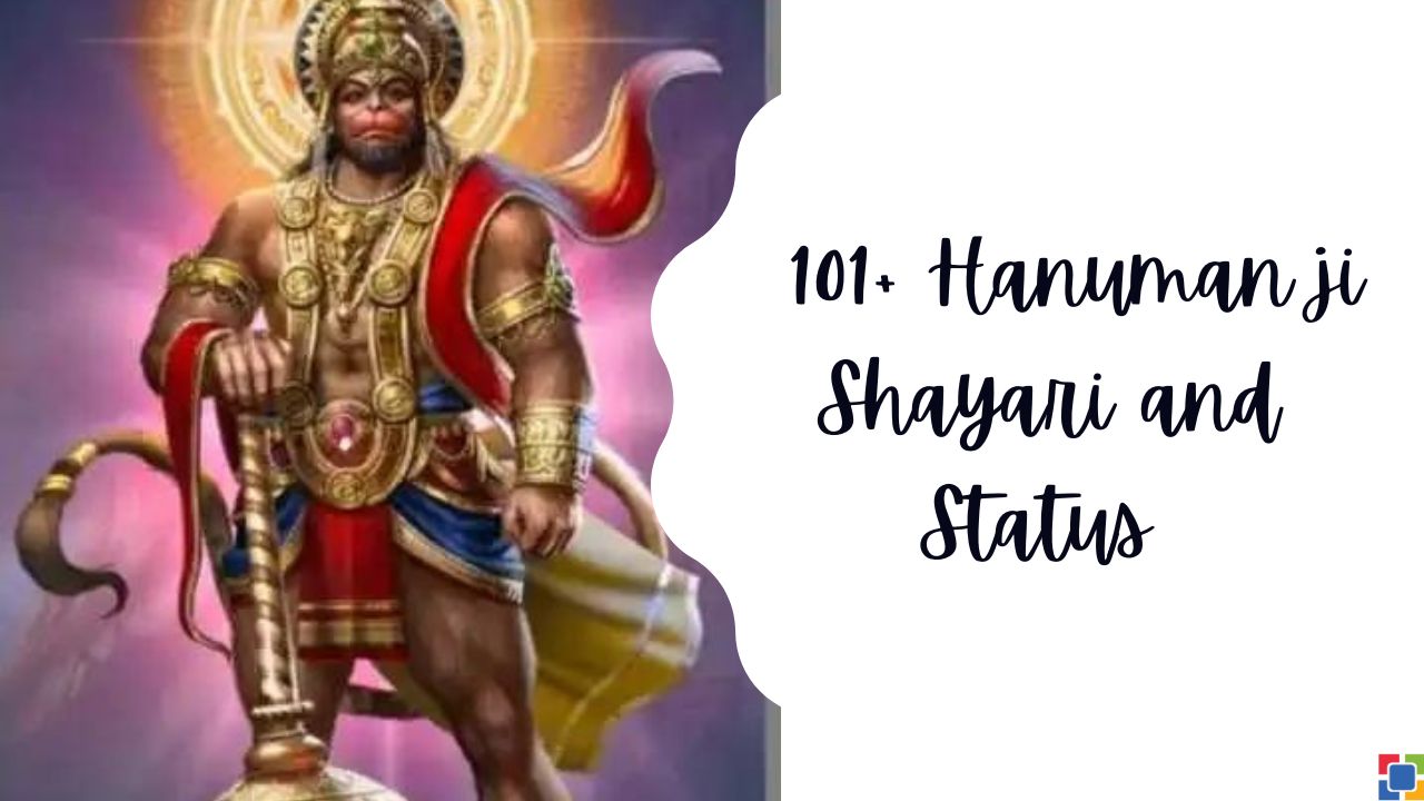 101+ Hanuman ji Shayari and Status Hindi