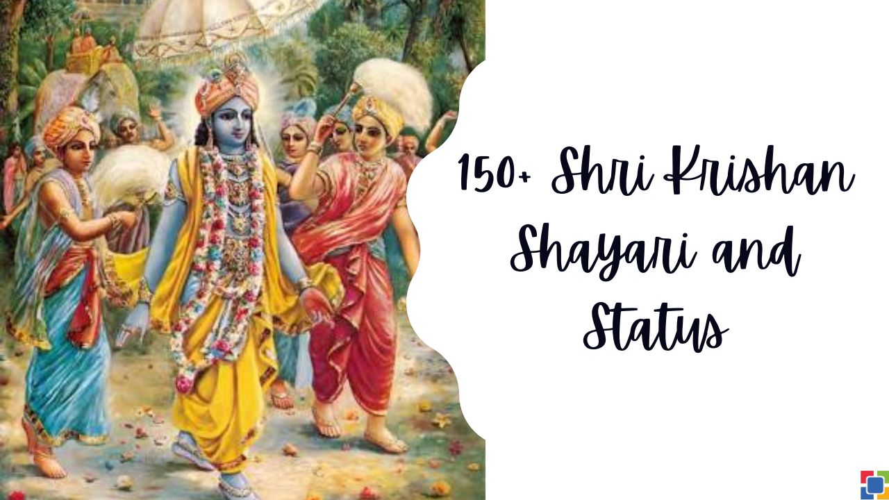150+ Shri Krishan Shayari and Status Hindi
